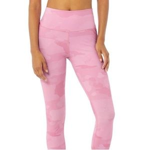 Alo pink camel leggings